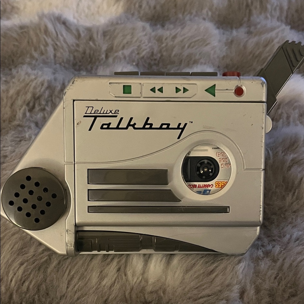 Home Alone Talkboy Portable Audio Recorder - Silver